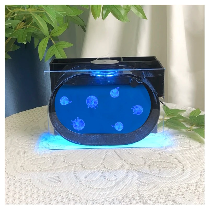 Aquarium Xl - Mini desktop acrylic aquarium jellyfish tank
