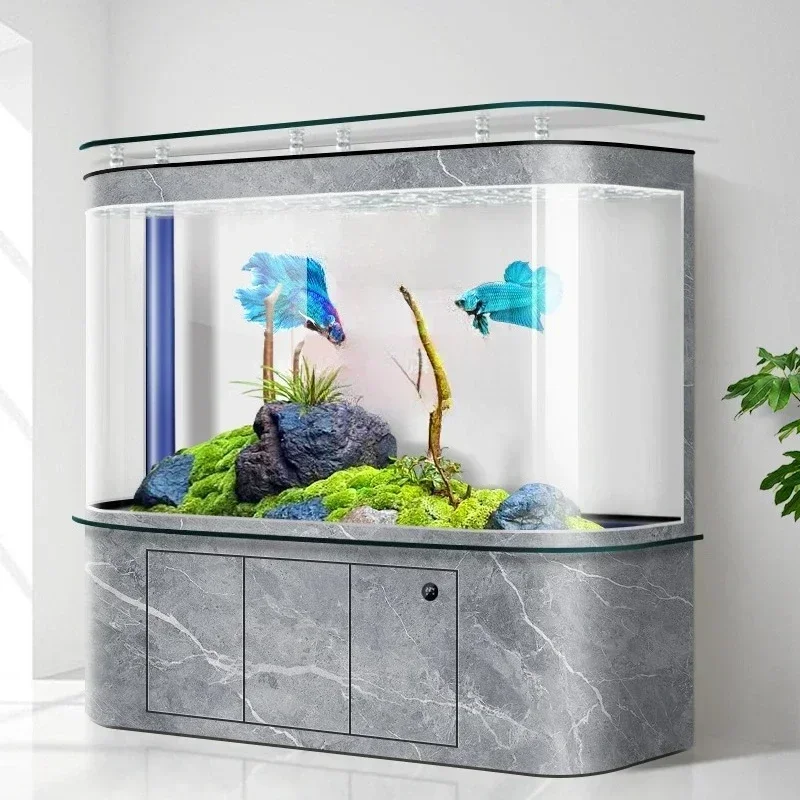 Aquarium Fishland - Fish tank living room arc aquarium