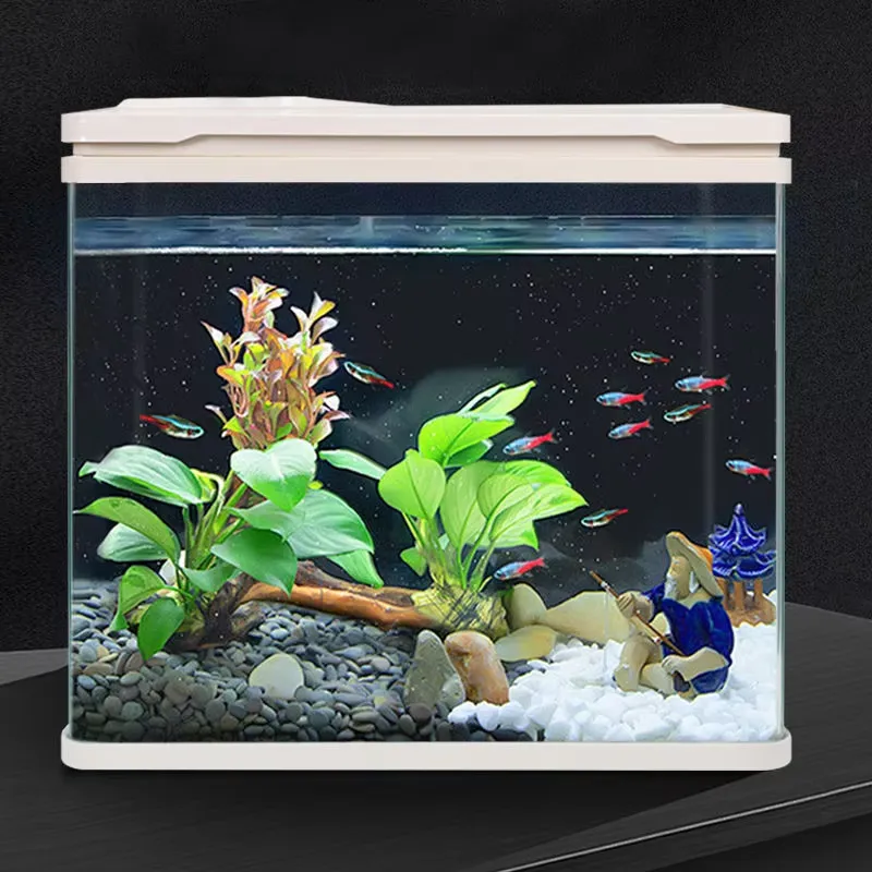 Fish Tank Filter Aquarium - Relaxlines Wholesale Desktop Aquarium Multifunctional Coffee