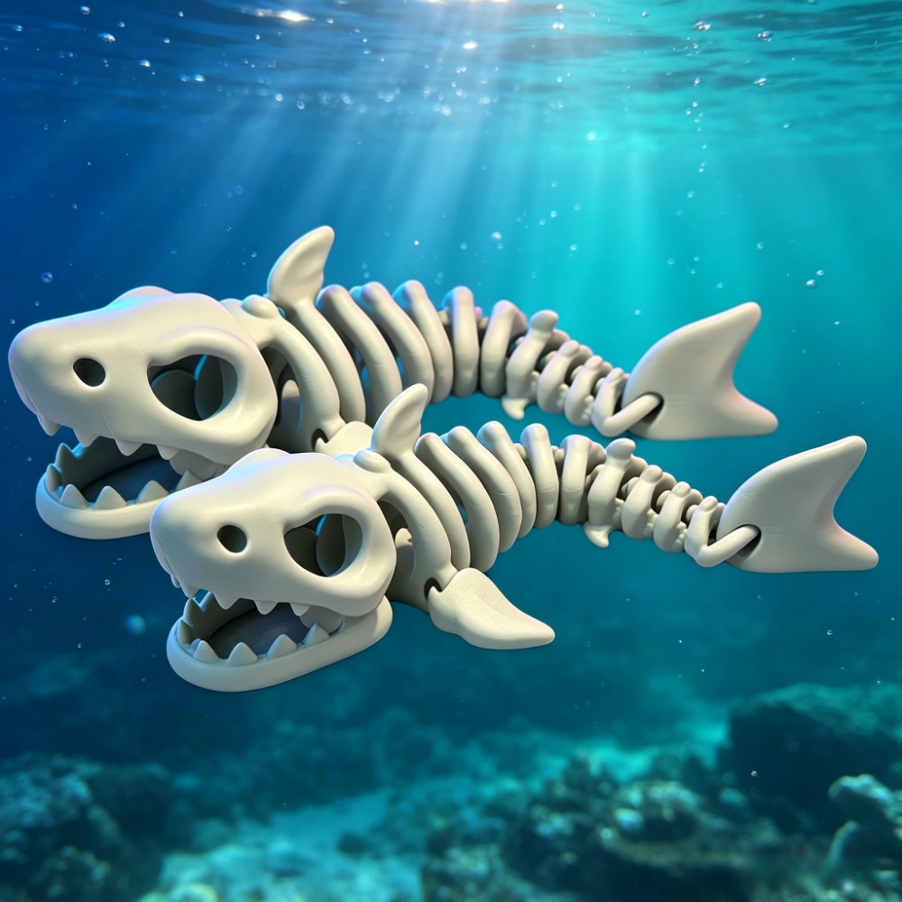 Shark Skeleton Aquarium Decor  - Aquarium Fish Quarantine recension och pris