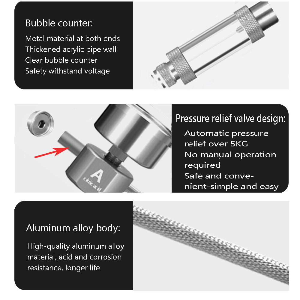 Aquarium DIY CO2 Generator Sys - Co2 Diffuser Planted recension och pris