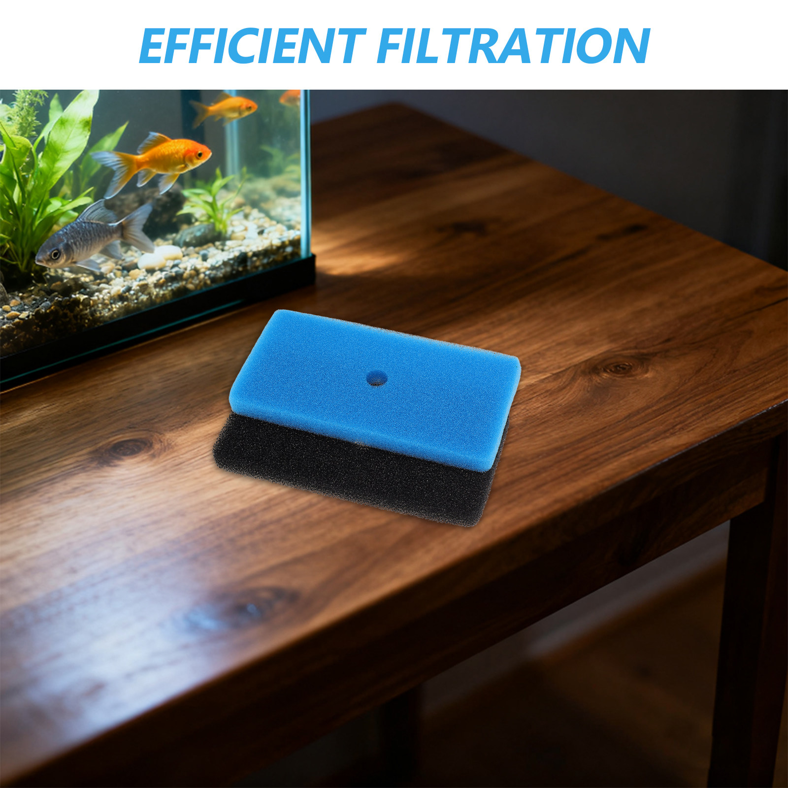 2Pcs Pond Skimmer Filter Pads  - Fish Tank Filter Aquarium recension och pris