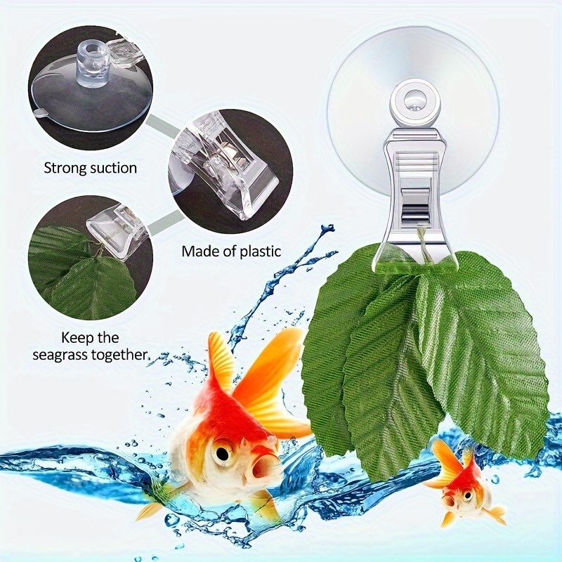 8pcs Fish Seaweed Clip Plant S - Aquarium Fish Quarantine recension och pris