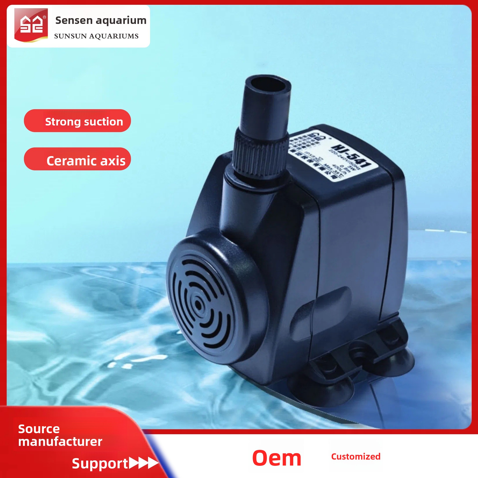 HJ-541-HJ-1841 Series Mini Sub - Aquarium Fish Drawing recension och pris