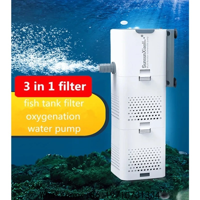 SUNSUN 3 in 1 Filter for Aquar - Fish Tank Filter Aquarium recension och pris
