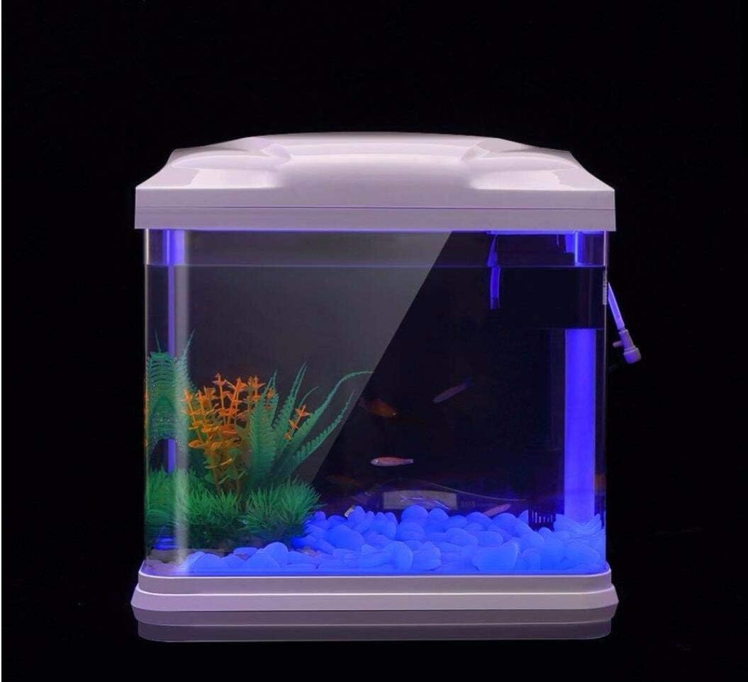 Fish Tank Rocks Glow Blue Pebb - Aquarium Fish Bowl recension och pris