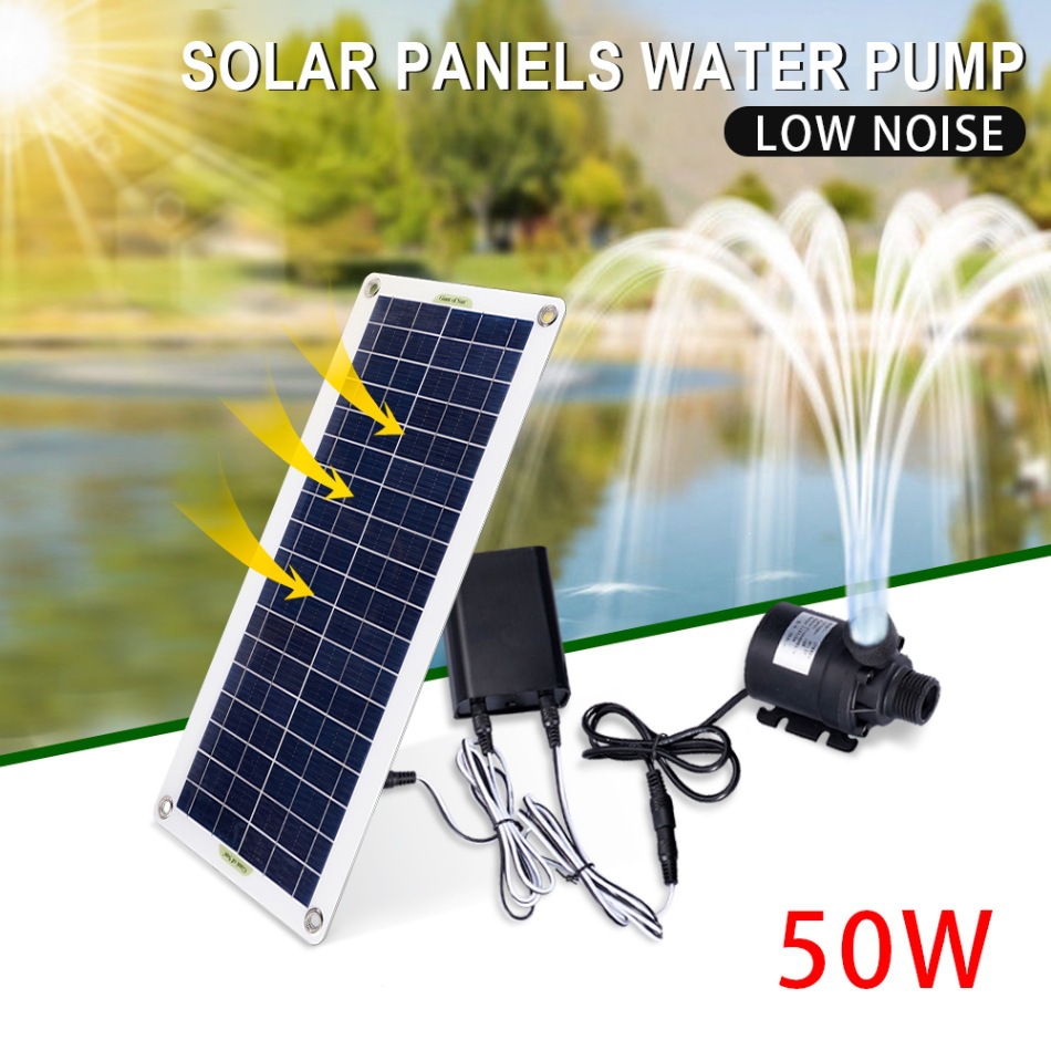 50W Solar Power Water Pump Set - Aquarium Fish Bowl recension och pris