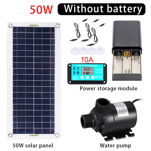 50W Solar Power Water Pump Set - Aquarium Fish Bowl recension och pris