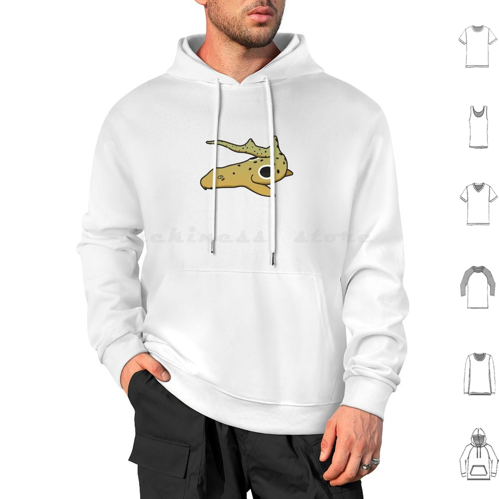 Epaulette Shark Drawing Hoodie - Aquarium Fish Drawing recension och pris