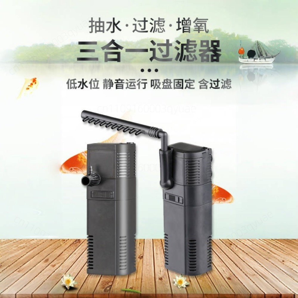 3 In 1 Multi-function Submersi - Fish Tank Filter Aquarium recension och pris