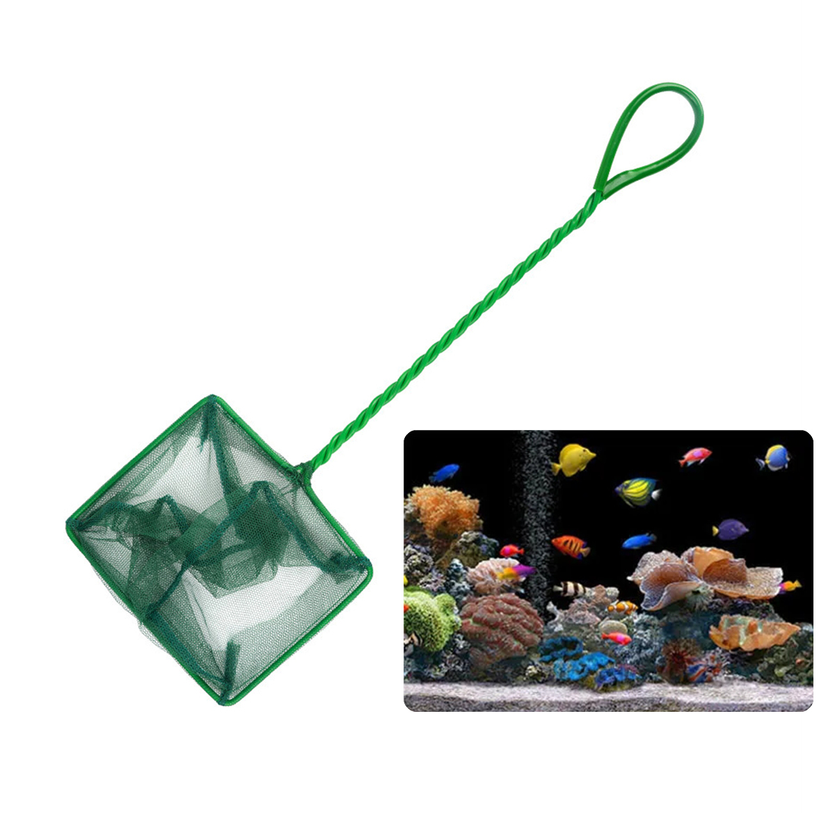 3~10 Inch Portable Nylon Green - Aquarium Fishland recension och pris