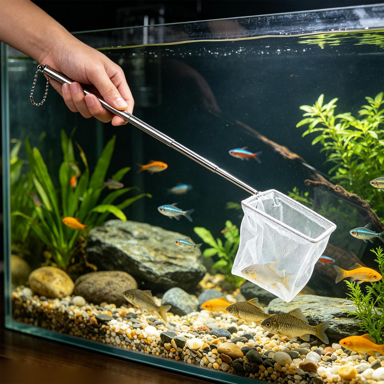 2pcs Small Fish Net Telescopic - Aquarium Fishland recension och pris