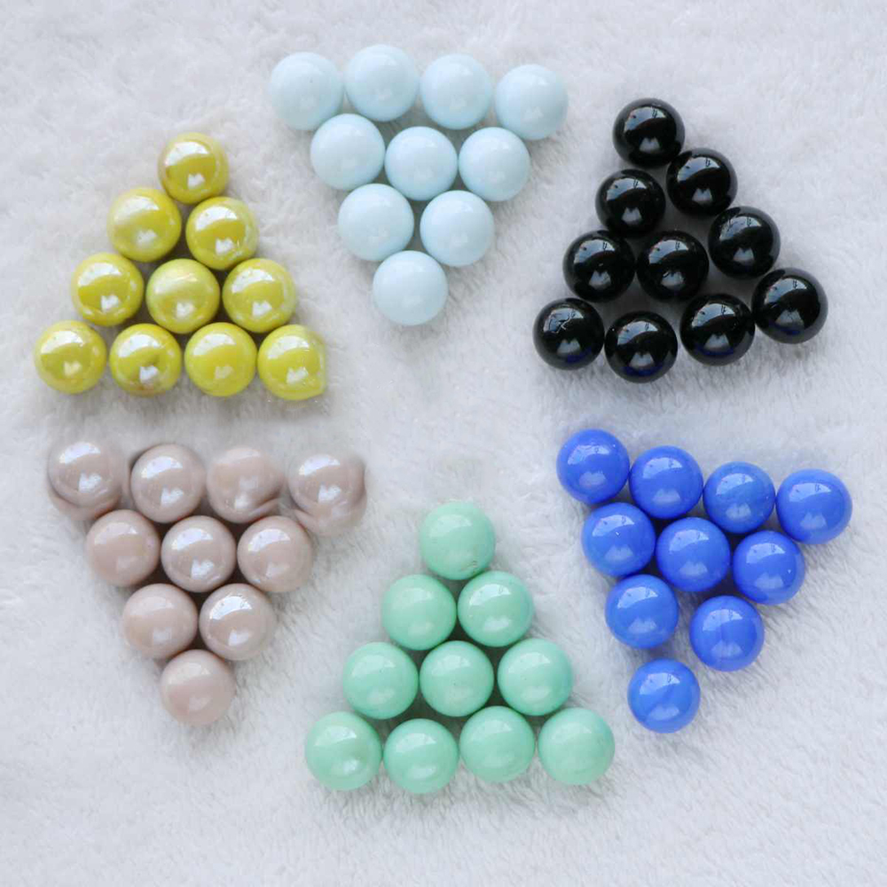 66Pcs Dia16mm Solid Color Glas - Aquarium Fish Bowl recension och pris